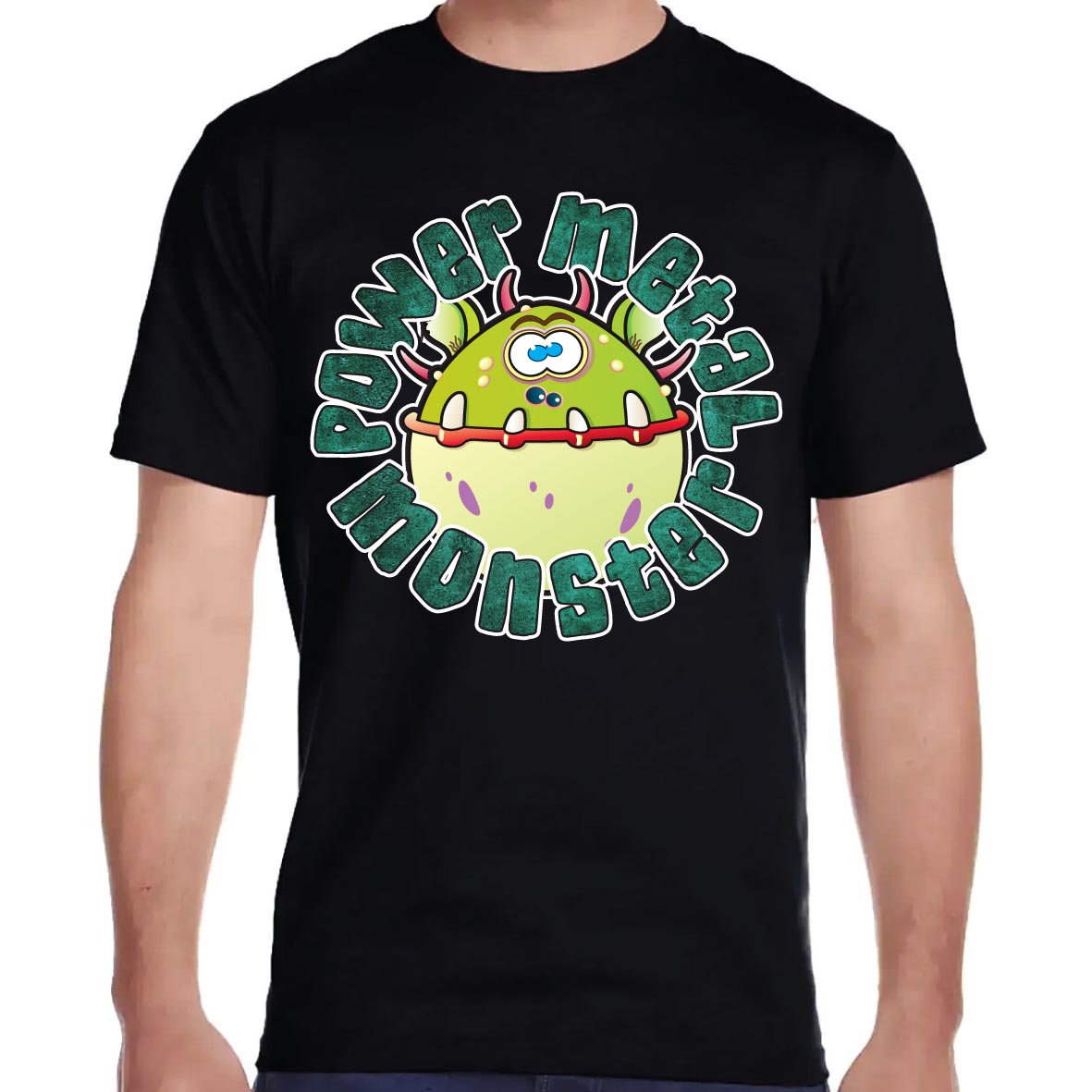 Power Metal Monster Cotton T-Shirt