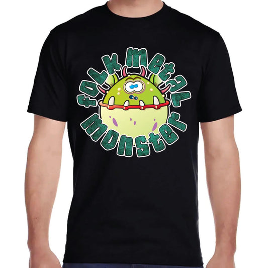 Folk Metal Monster Cotton T-Shirt