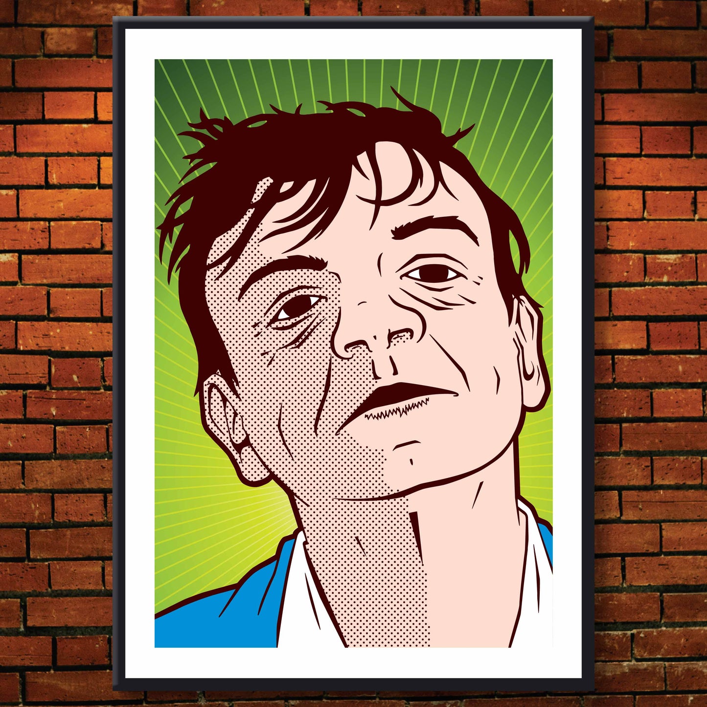 Mark E. Smith Pop Art Giclée Print