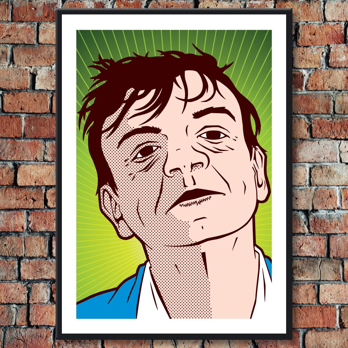 Mark E. Smith Pop Art Giclée Print
