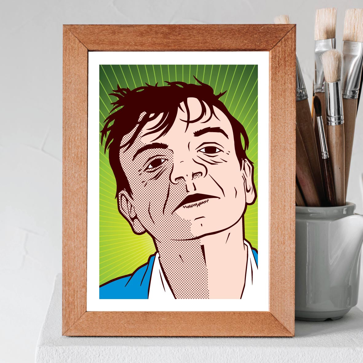 Mark E. Smith Pop Art Giclée Print