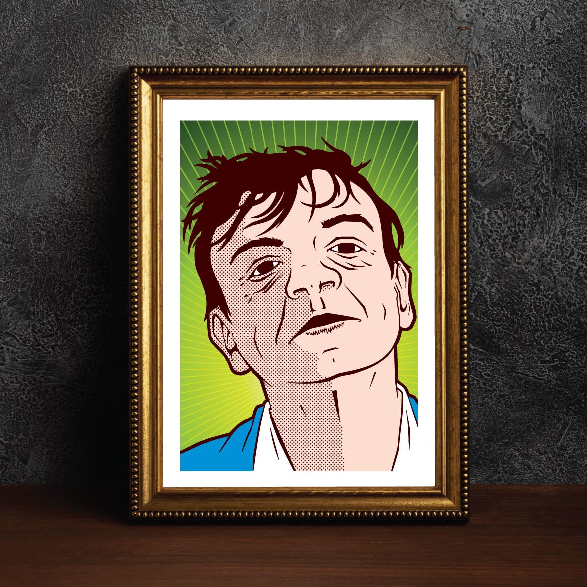 Mark E. Smith Pop Art Giclée Print
