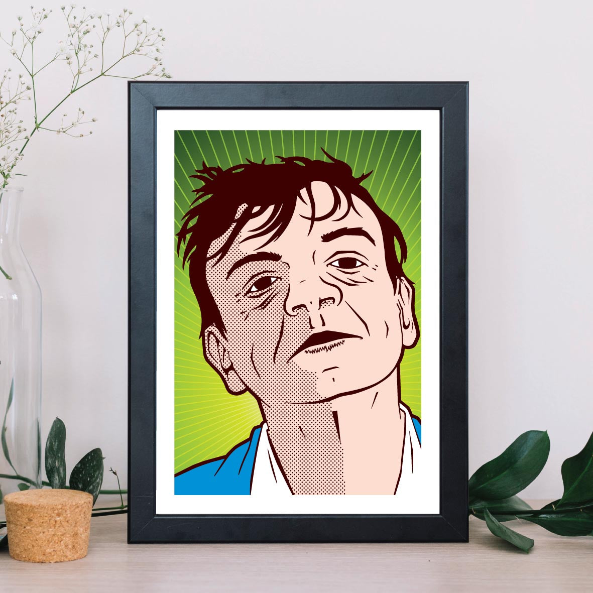 Mark E. Smith Pop Art Giclée Print