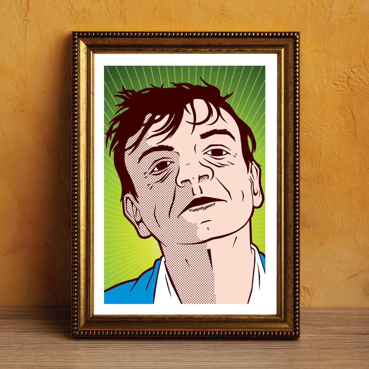Mark E. Smith Pop Art Giclée Print