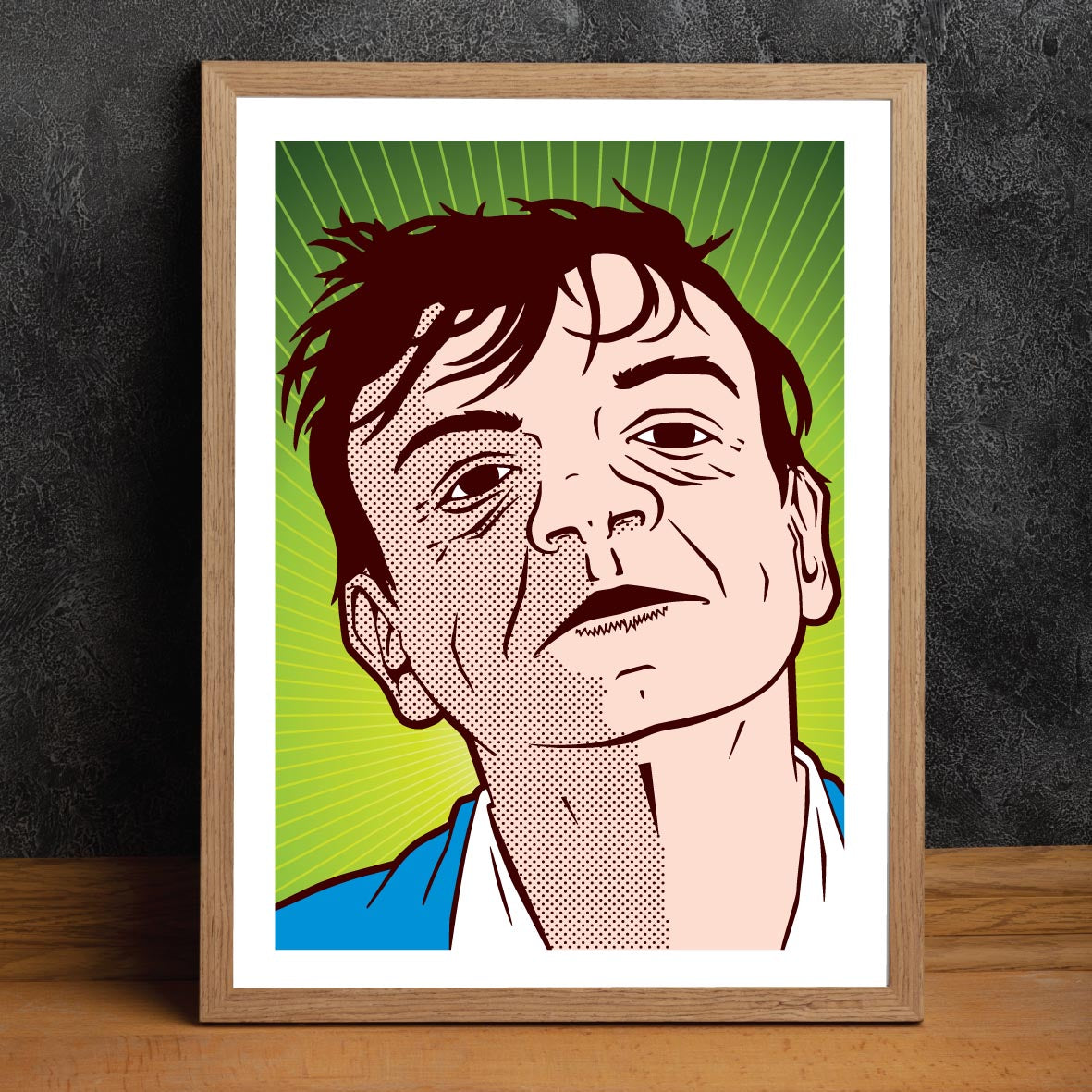 Mark E. Smith Pop Art Giclée Print