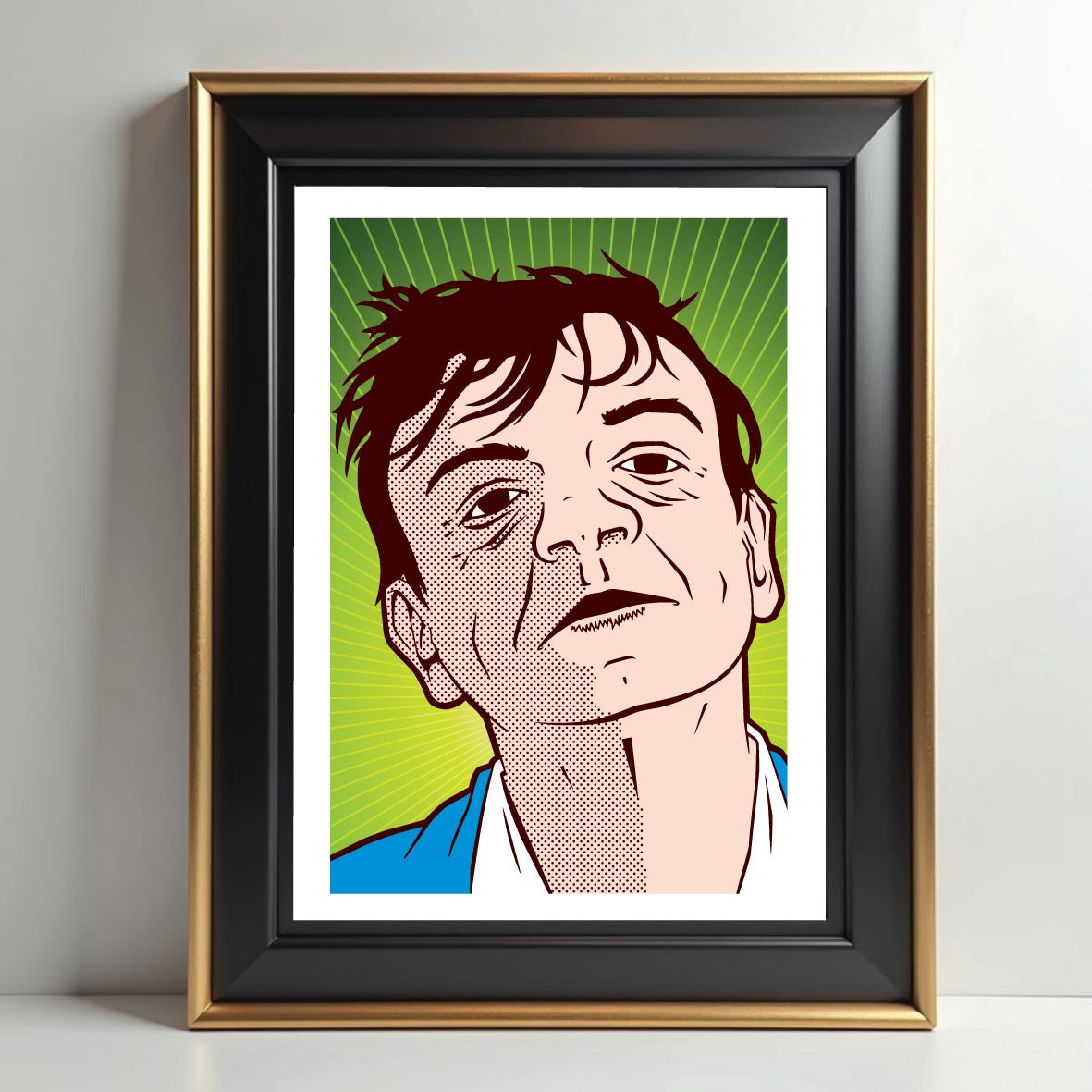 Mark E. Smith Pop Art Giclée Print