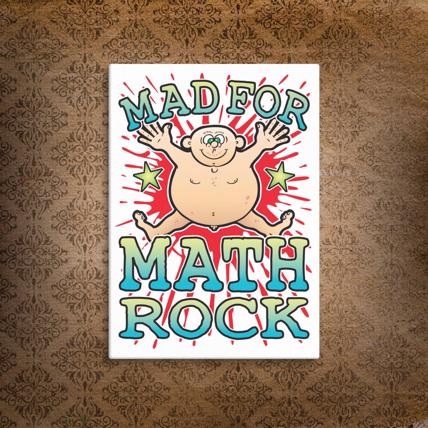 Math Rock Canvas Print 51x71cm