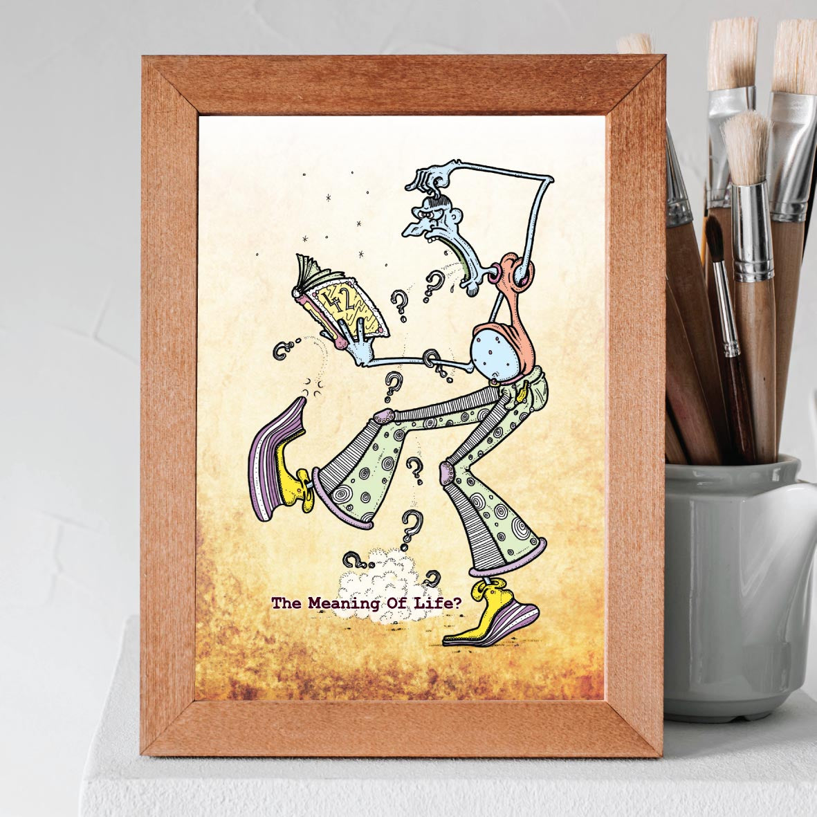 Meaning of Life? Art Print
