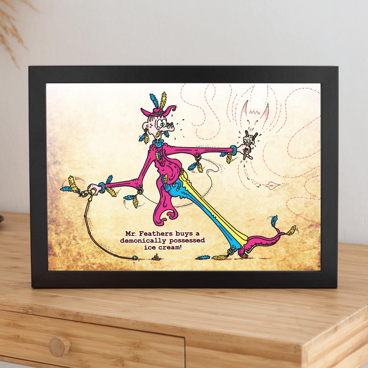 Mr. Feathers Art Print