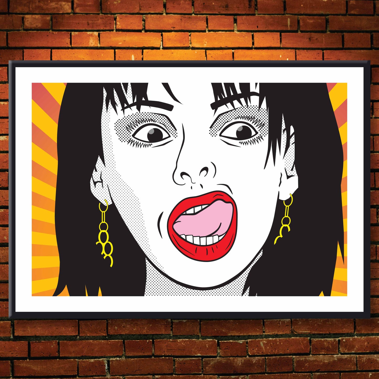 Nina Hagen Pop Art Giclée Print