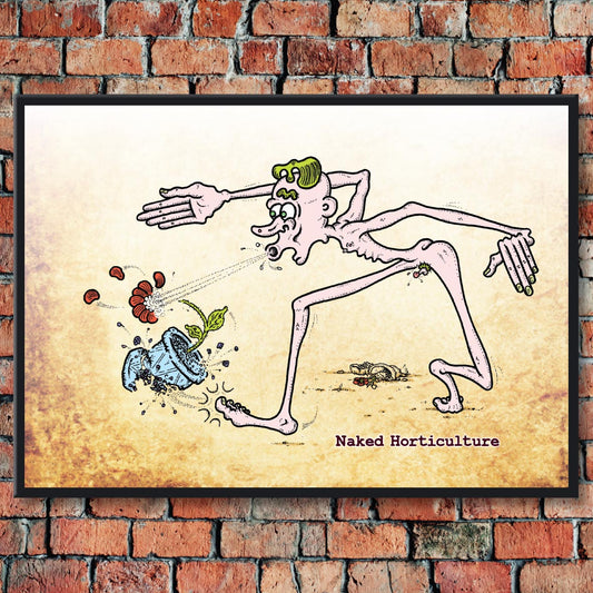 Naked Horticulture Art Print
