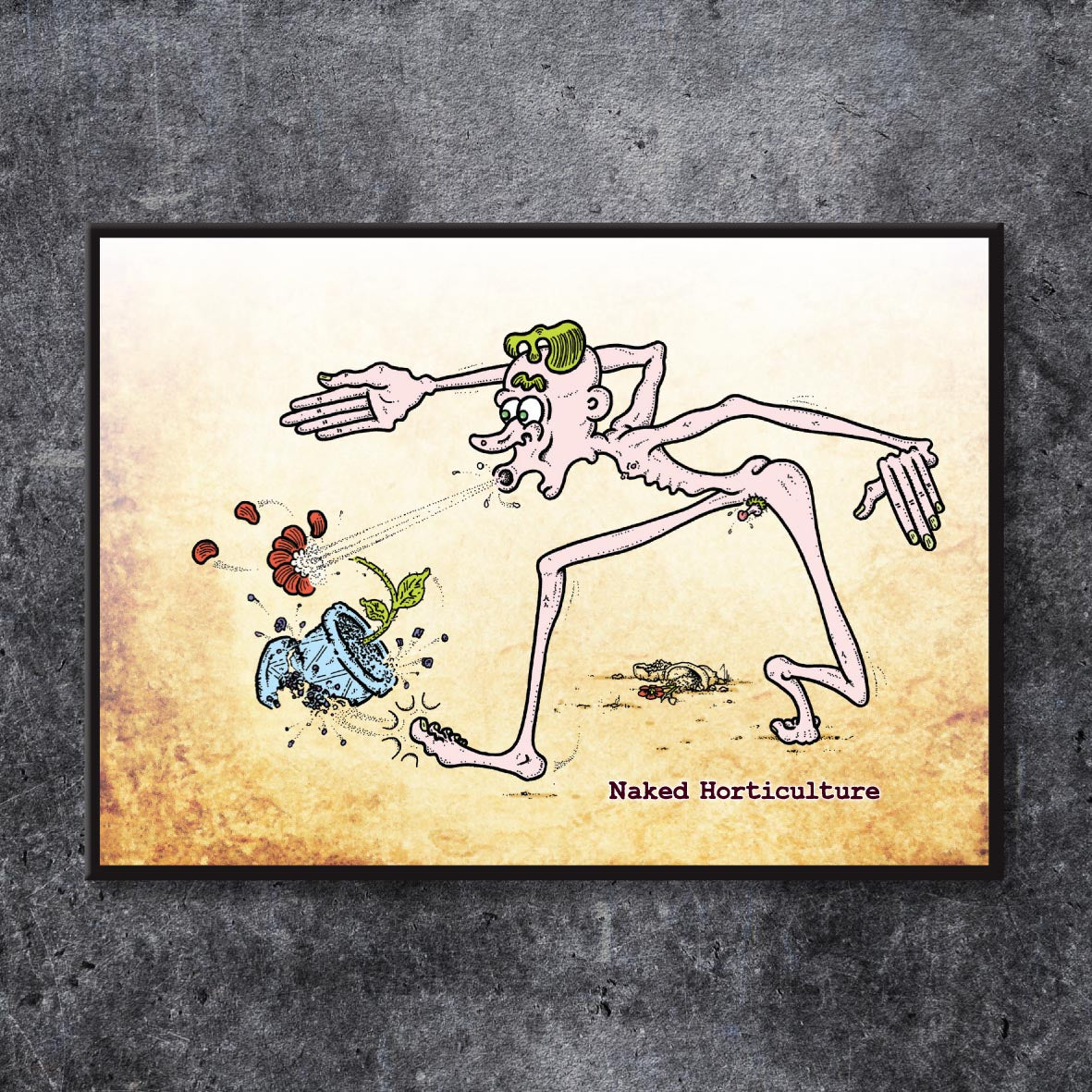 Naked Horticulture Art Print