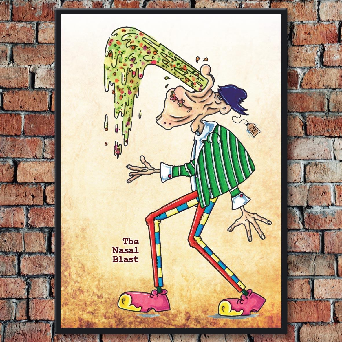 Nasal Blast Art Print