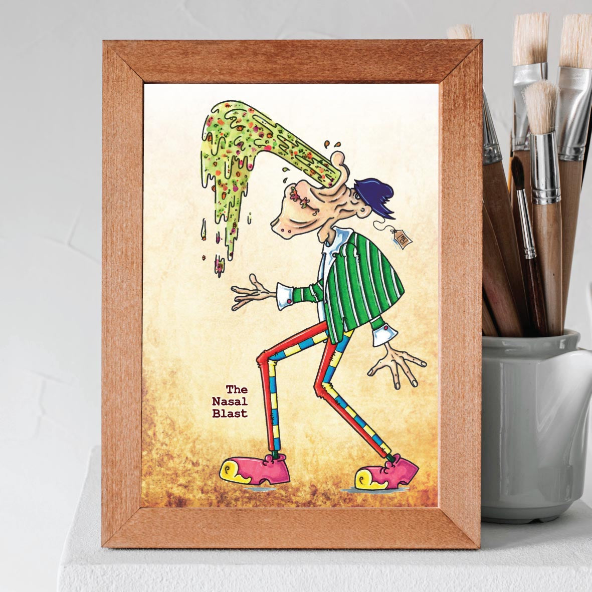 Nasal Blast Art Print