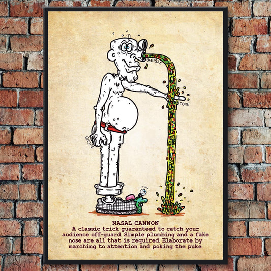 Nasal Cannon Art Print