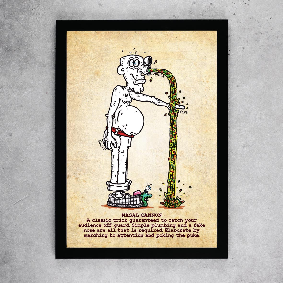 Nasal Cannon Art Print