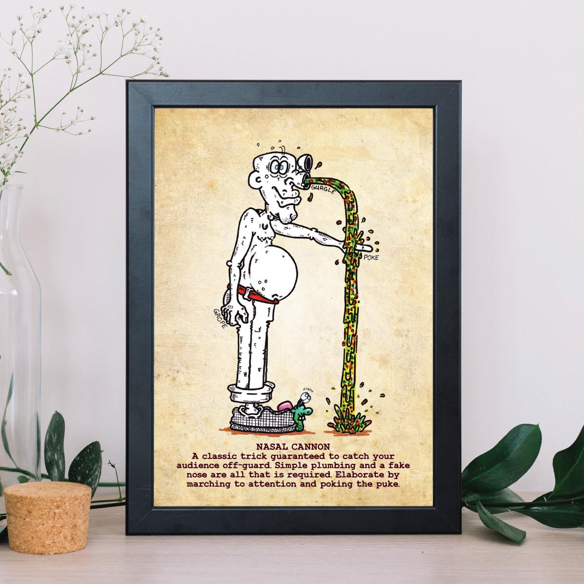 Nasal Cannon Art Print