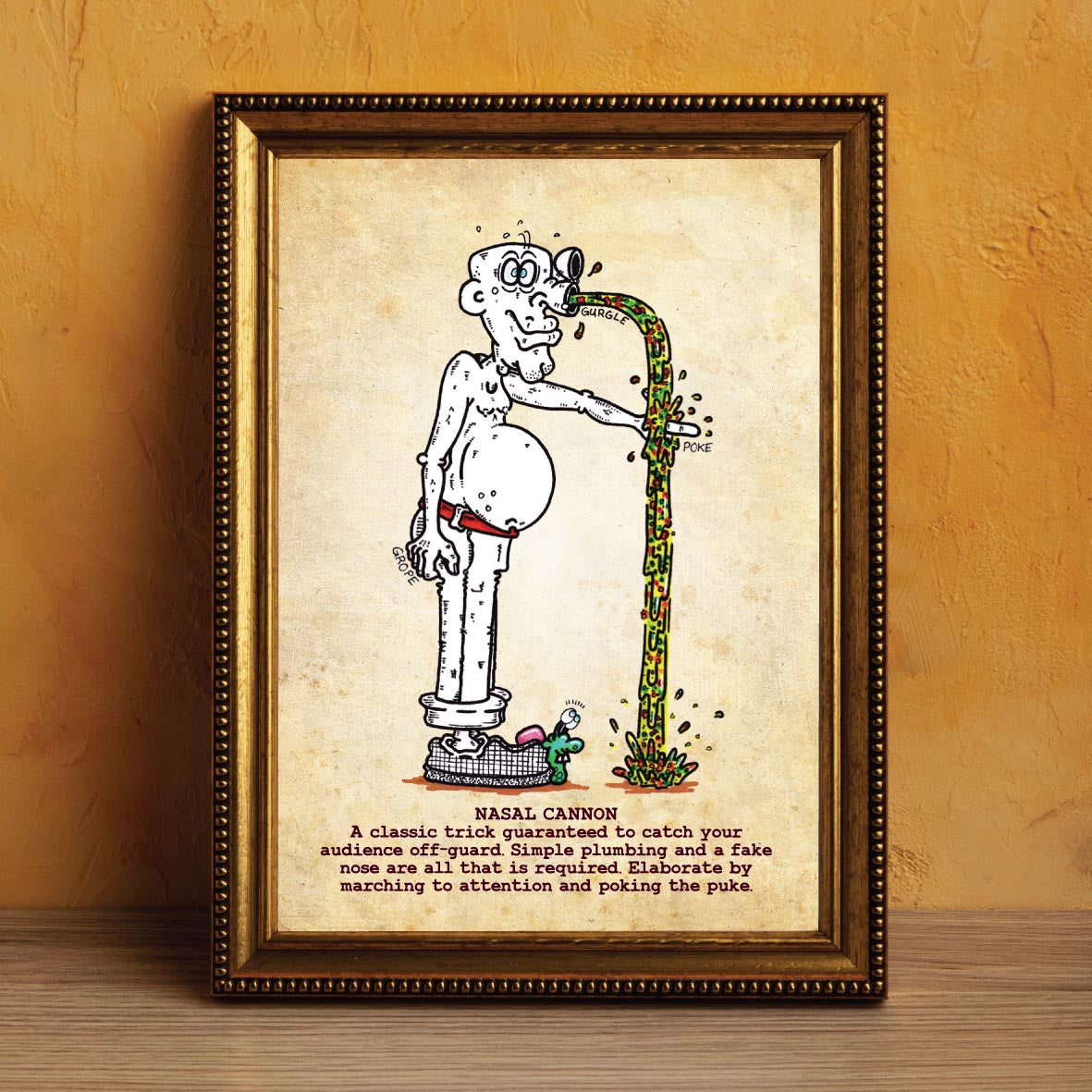 Nasal Cannon Art Print