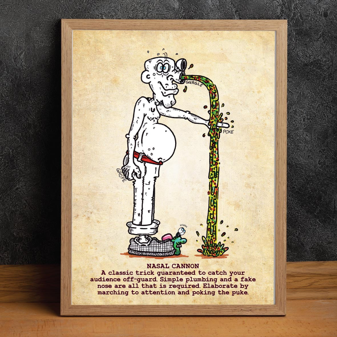 Nasal Cannon Art Print