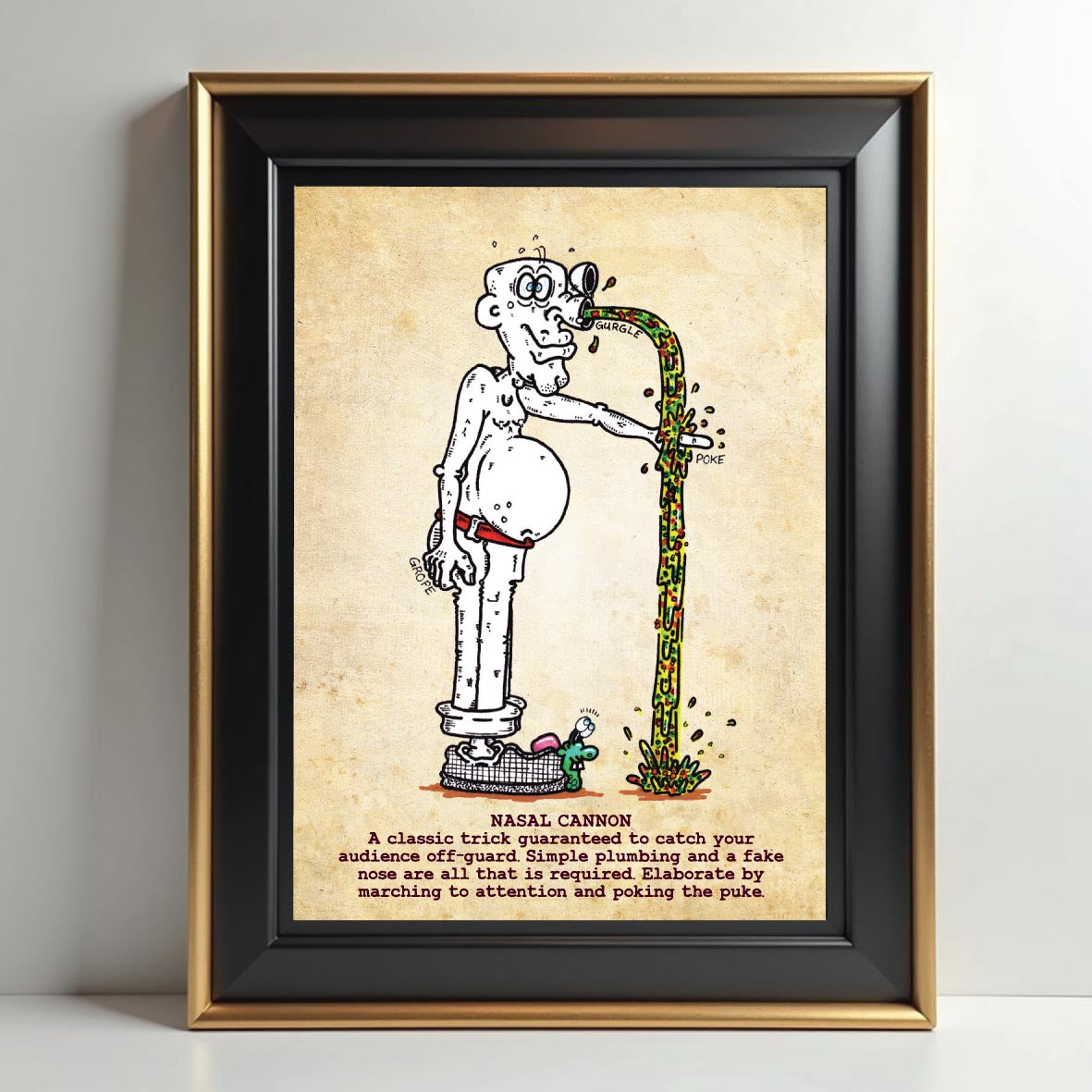 Nasal Cannon Art Print