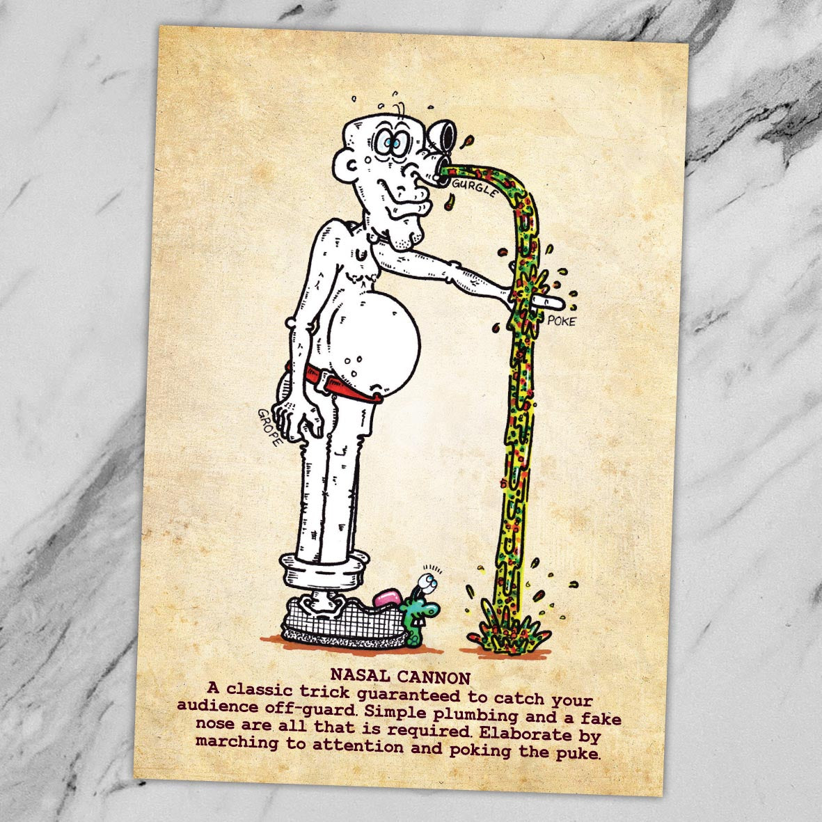 Nasal Cannon Art Print