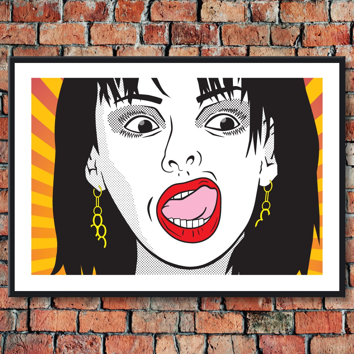 Nina Hagen Pop Art Giclée Print