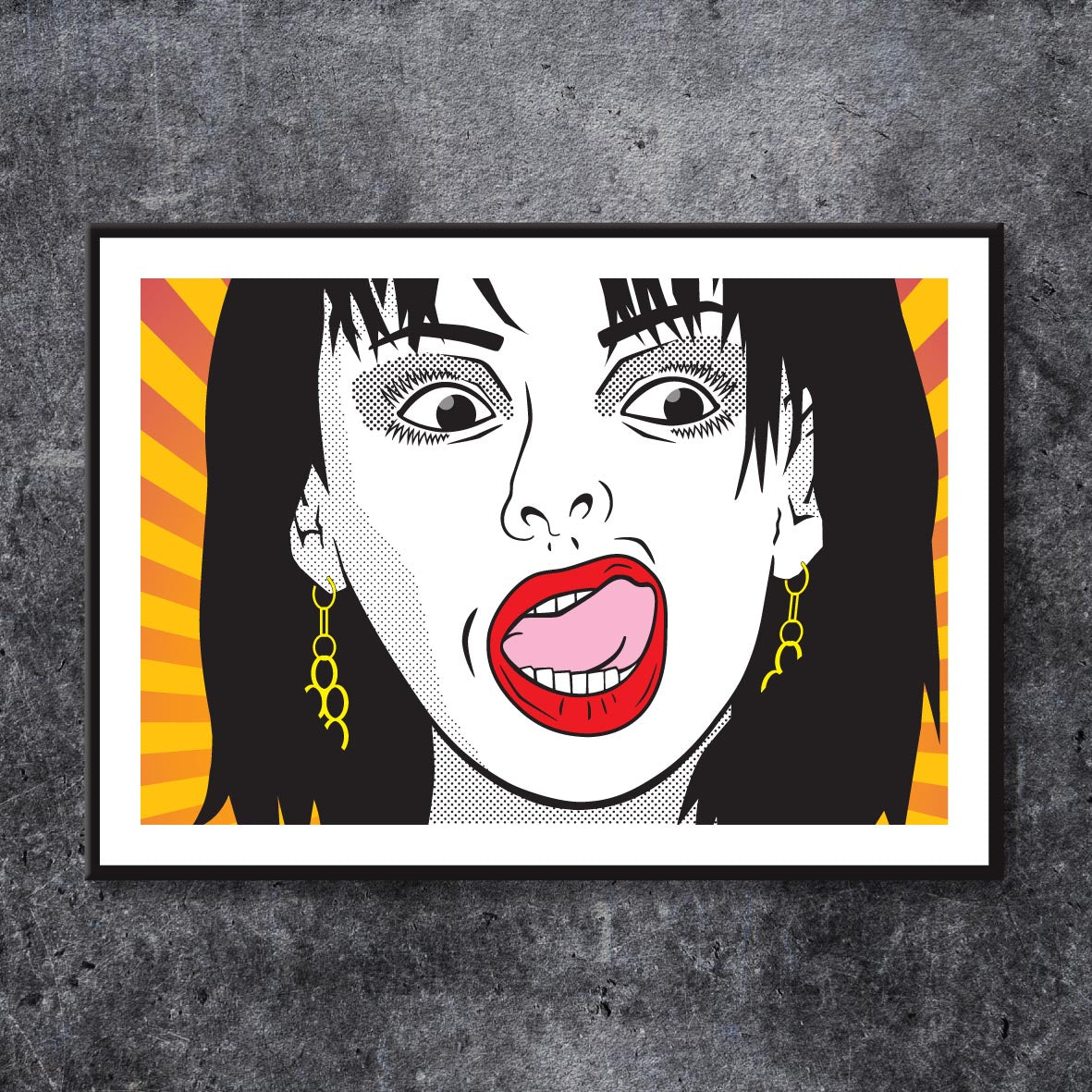 Nina Hagen Pop Art Giclée Print