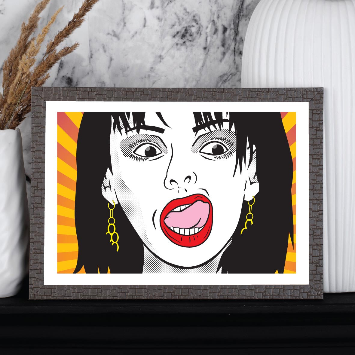 Nina Hagen Pop Art Giclée Print