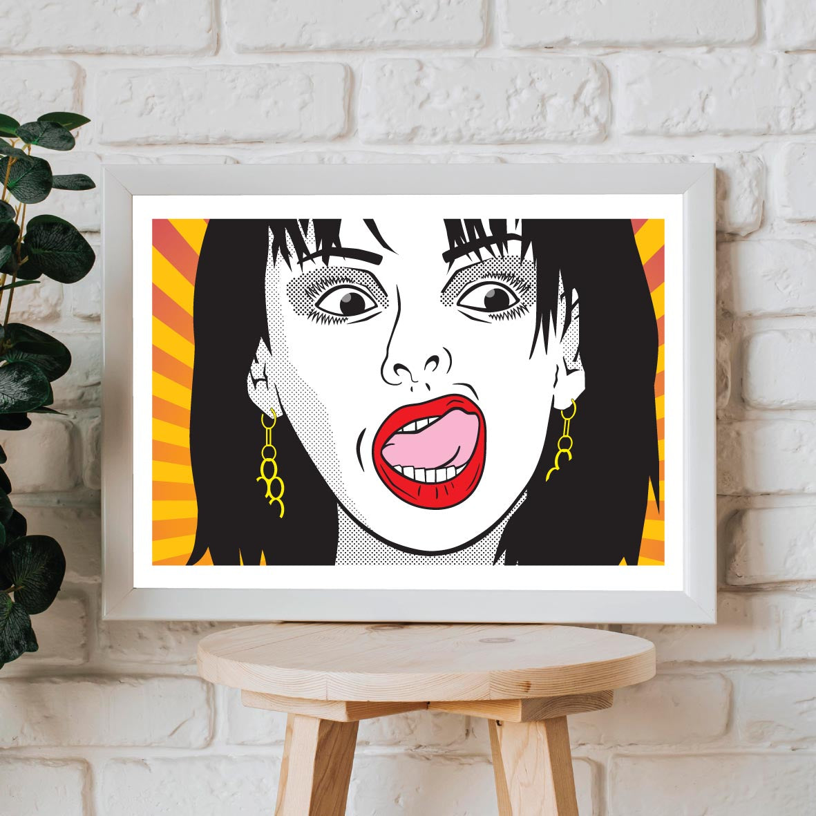 Nina Hagen Pop Art Giclée Print