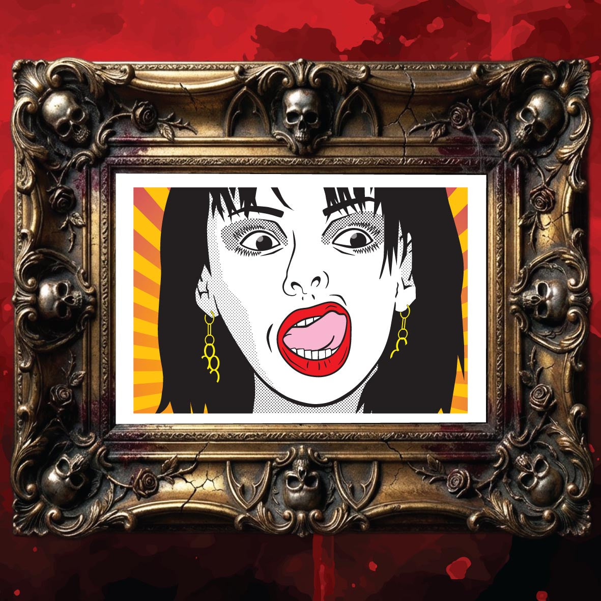 Nina Hagen Pop Art Giclée Print