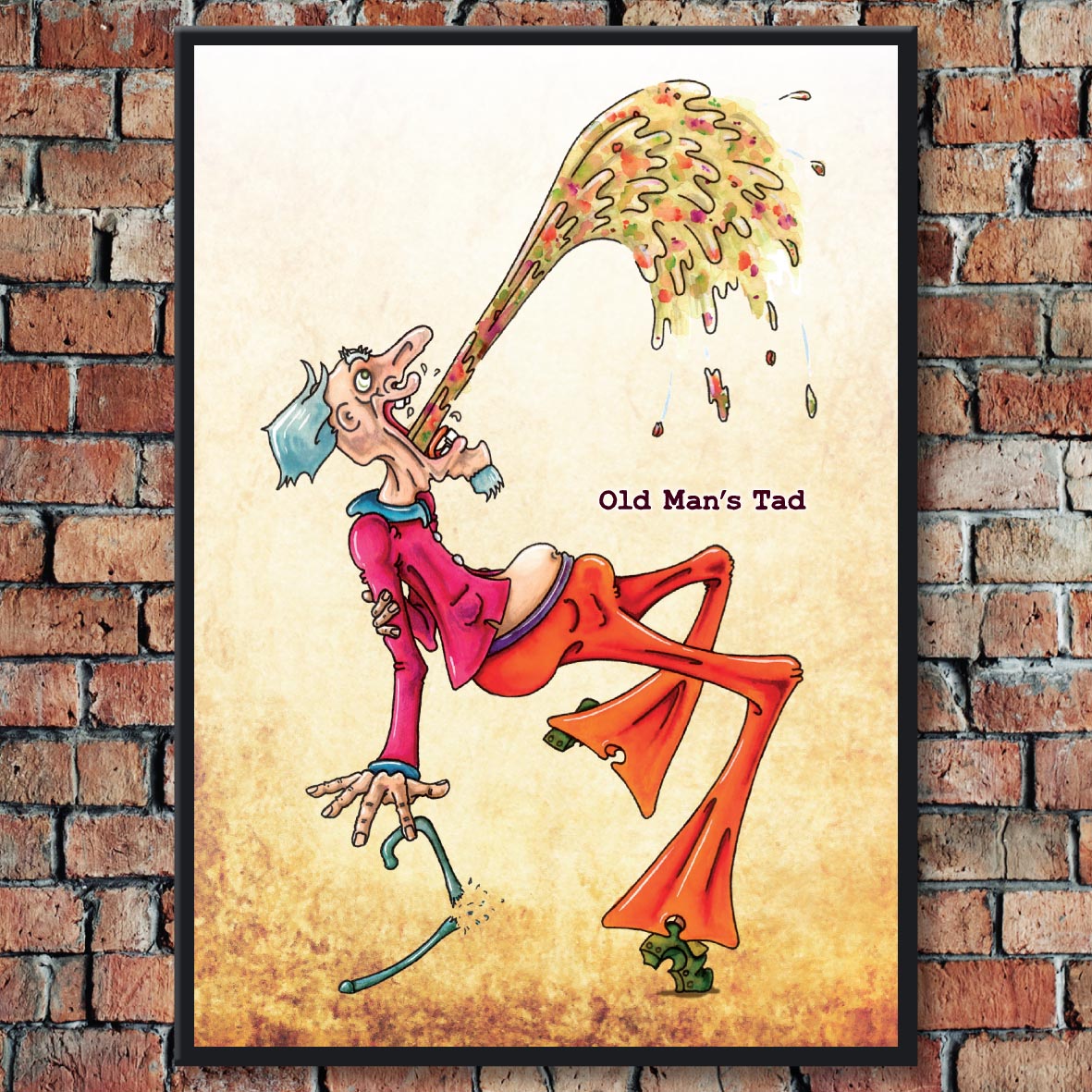 Old Tad Art Print