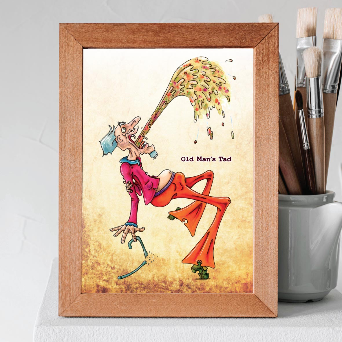 Old Tad Art Print