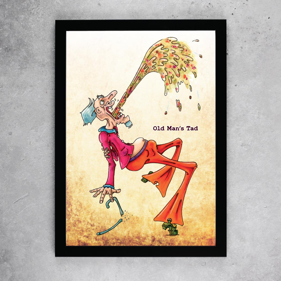 Old Tad Art Print