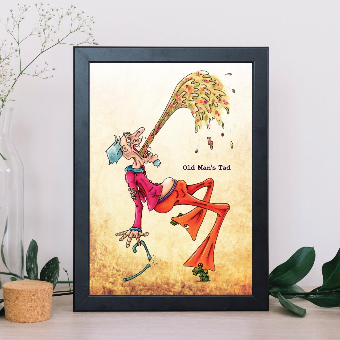 Old Tad Art Print