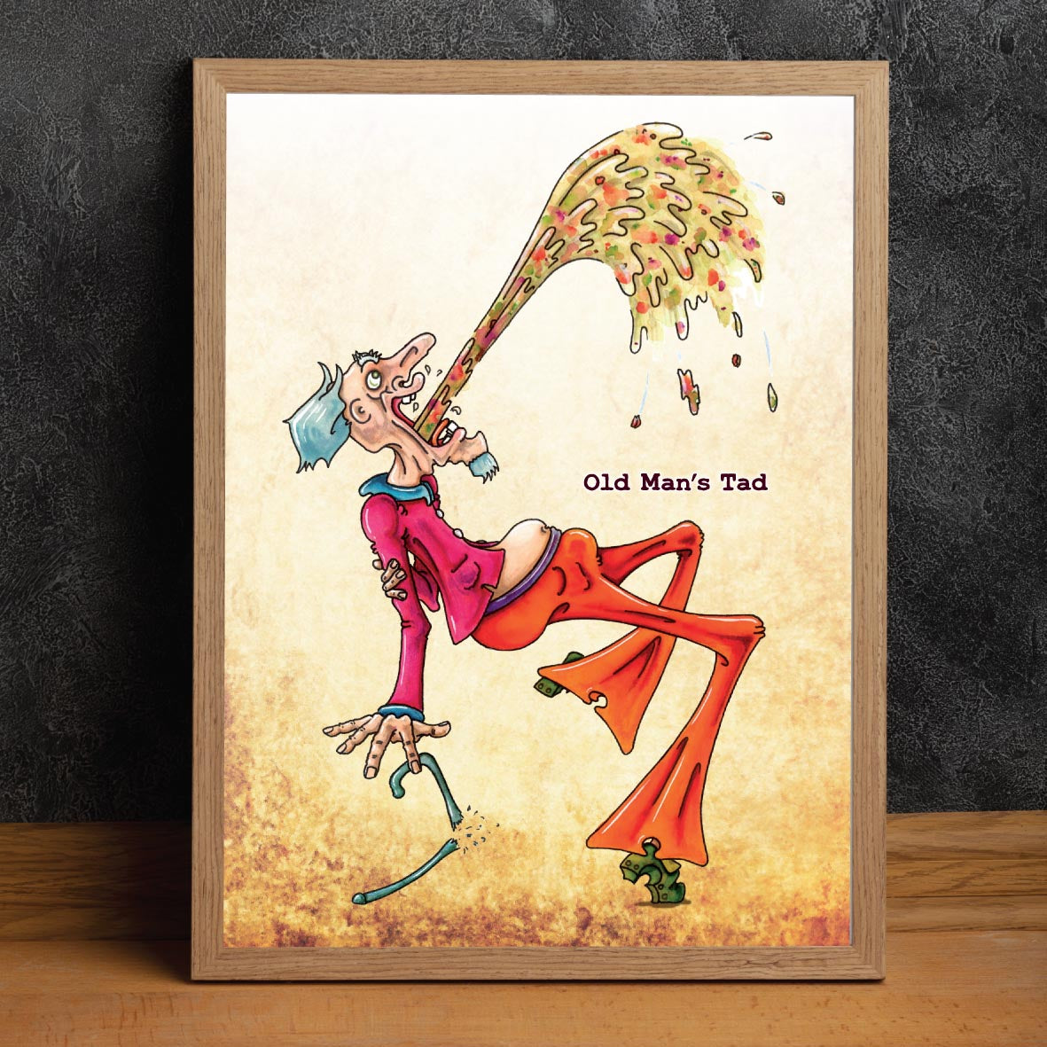 Old Tad Art Print