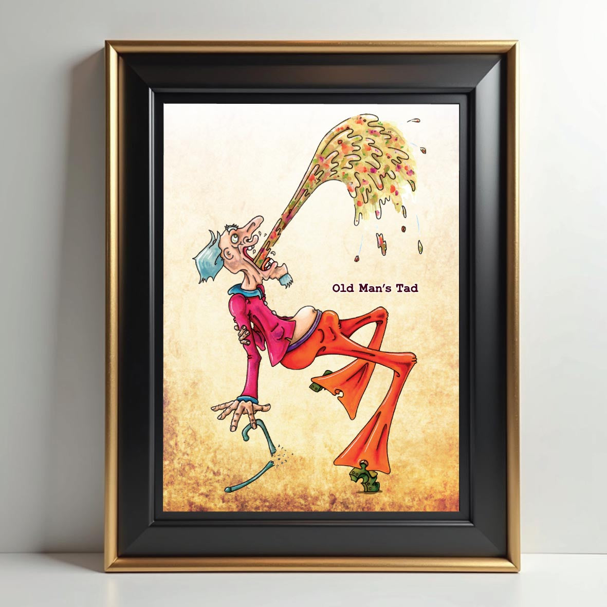 Old Tad Art Print