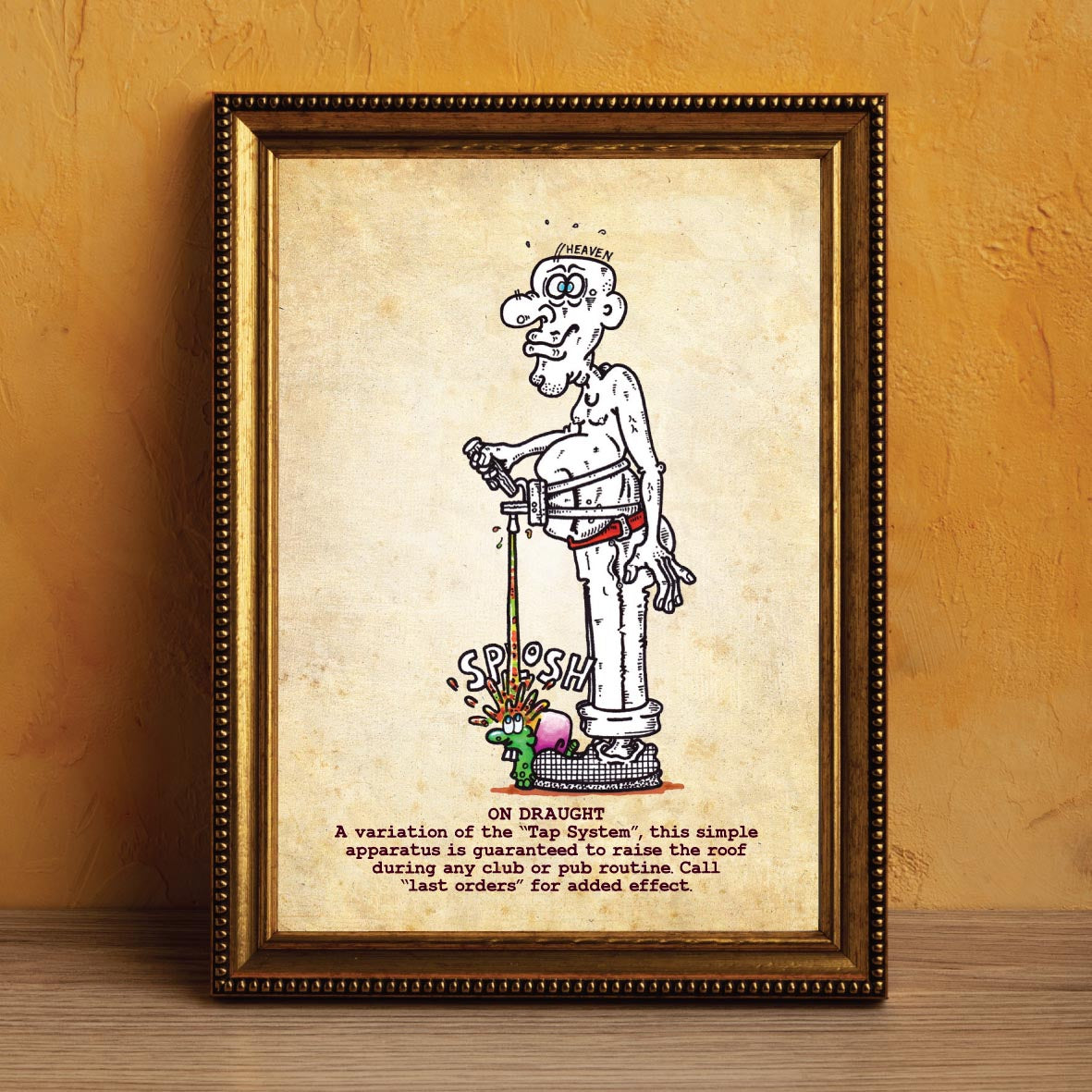 On Draught Art Print