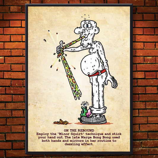 On The Rebound Art Print