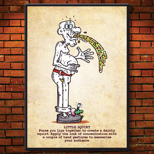 Little Squirt Art Print