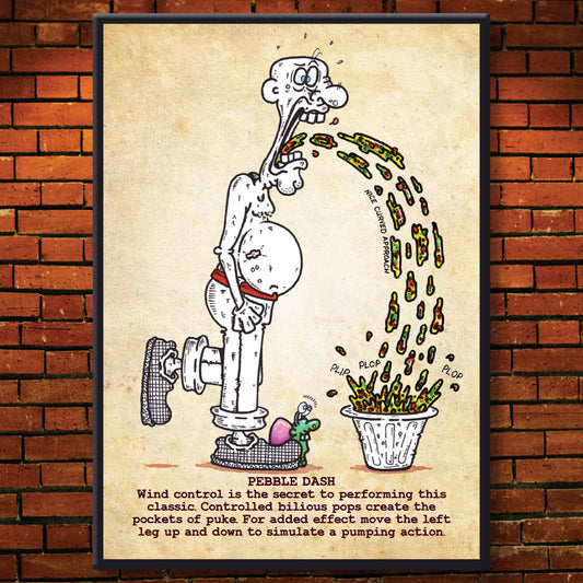 Pebble Dash Art Print