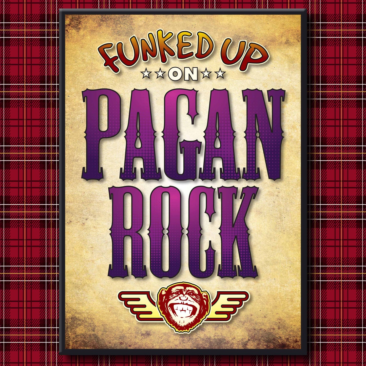 Pagan Rock Art Print / Poster / Birthday Card / Greetings Card