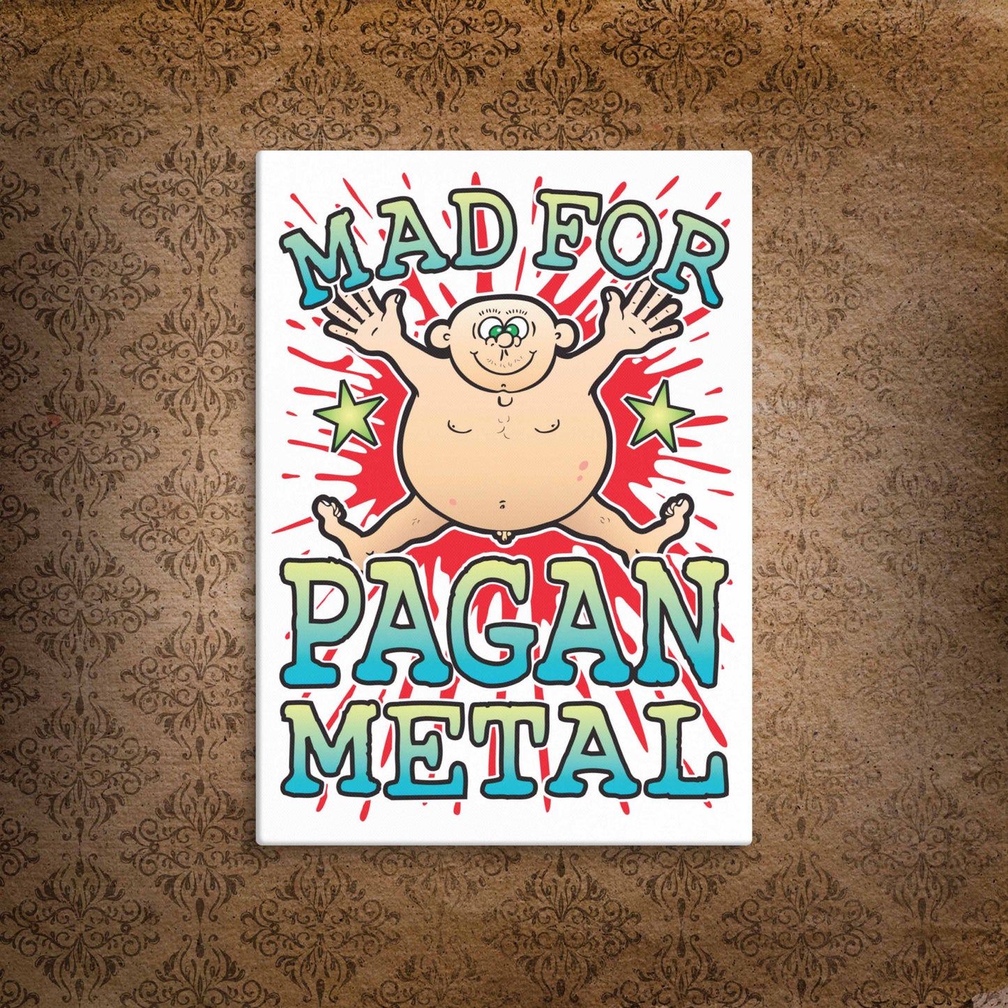 Pagan Metal Canvas Print 51x71cm