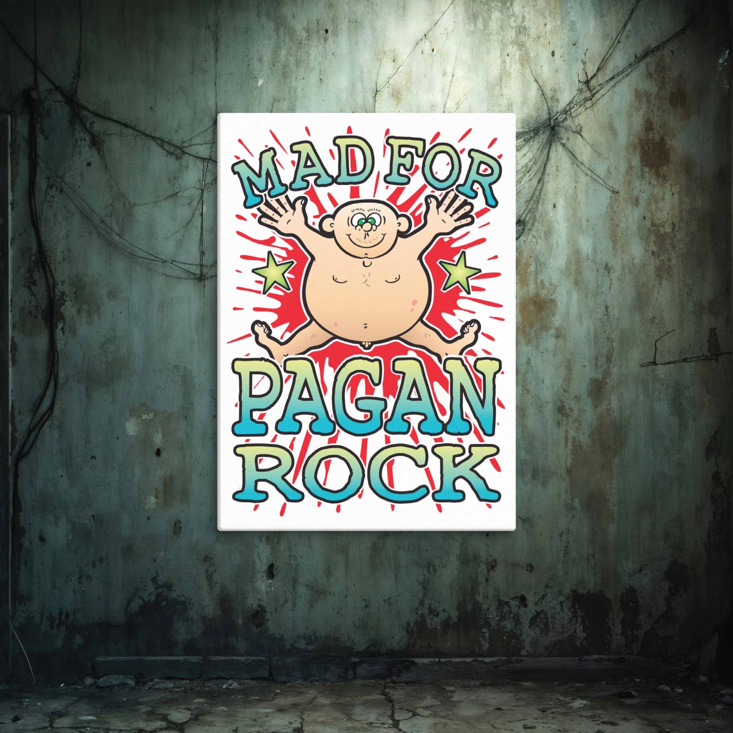 Pagan Rock Canvas Print 51x71cm