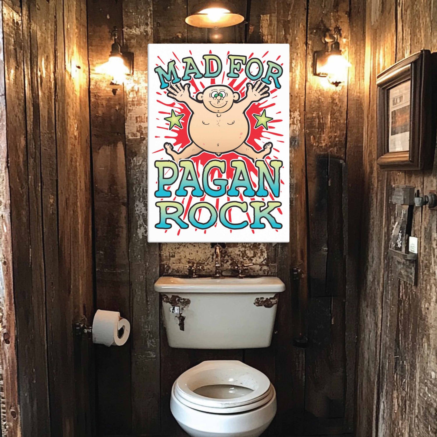Pagan Rock Canvas Print 51x71cm