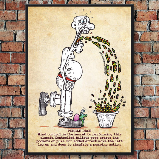 Pebble Dash Art Print
