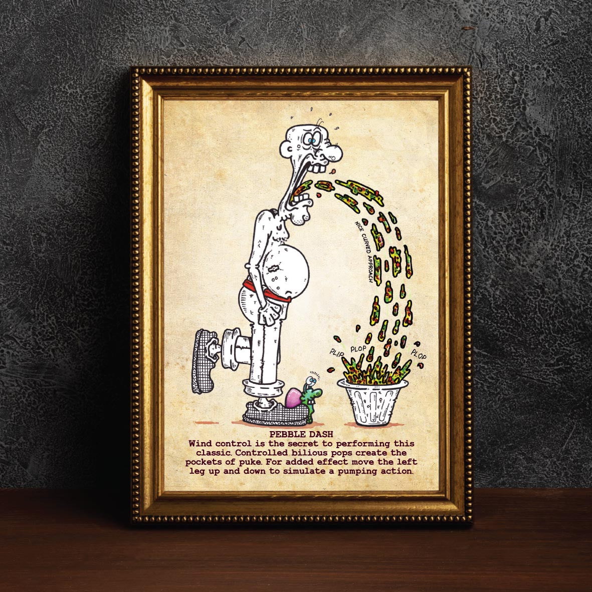 Pebble Dash Art Print