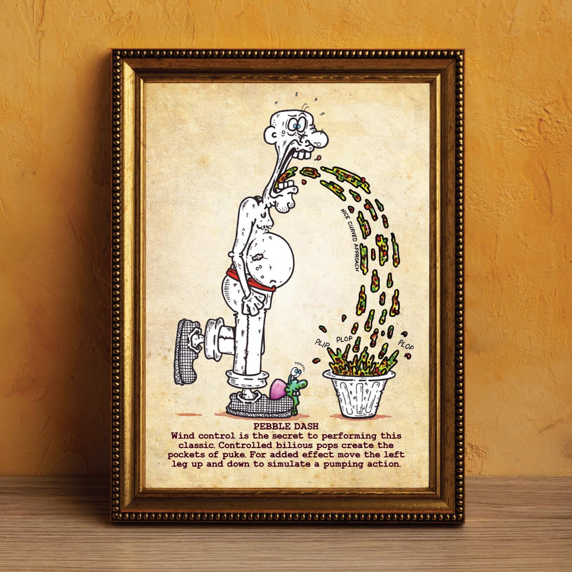 Pebble Dash Art Print