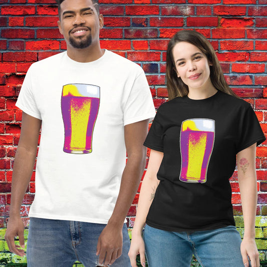 Pop Art Pint Funny Unisex Tee