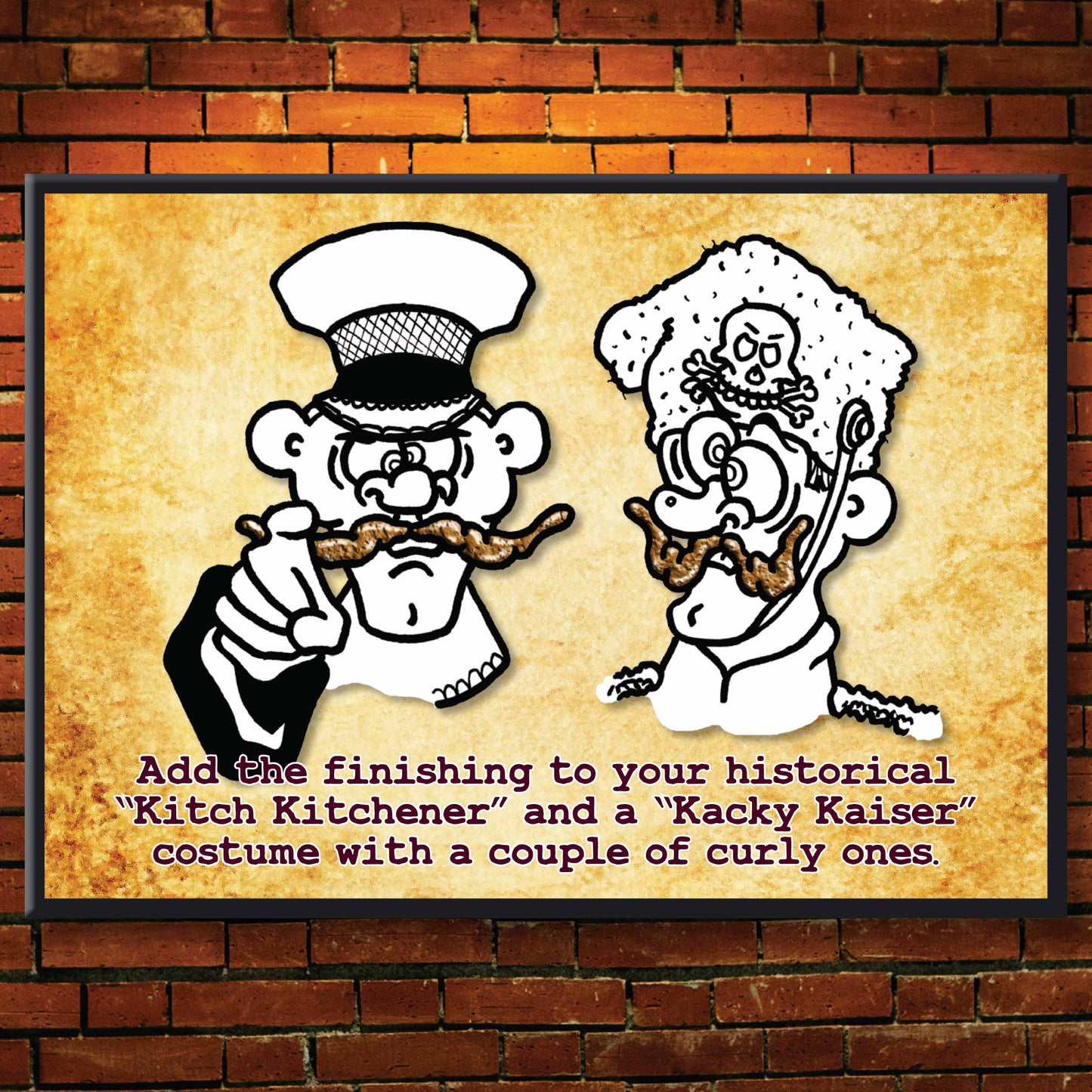 Historical Tash - Dog Poo Art Print