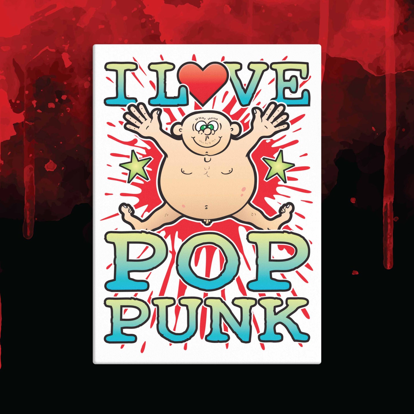 Pop Punk 51x71cm Canvas Print